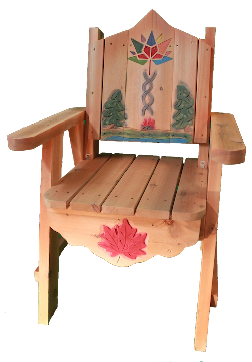 Canadian Campfire, deck chair, deck lounge chair, patio furniture